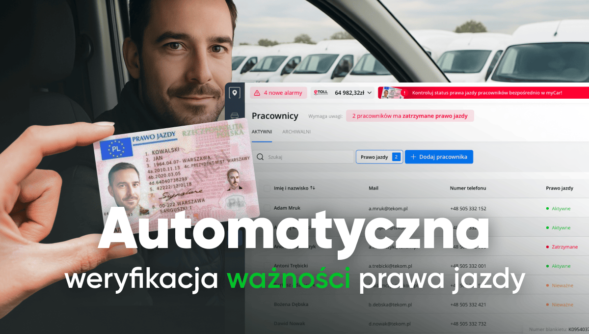Nowości w aplikacji MyCar - maj 2025